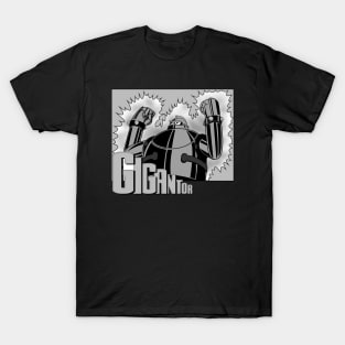 Gigantor Classic 2 (B&W) T-Shirt